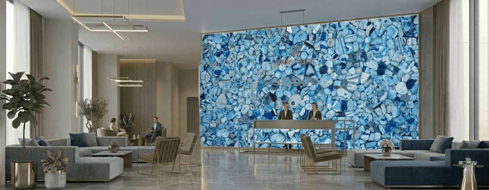 Hotel lobby