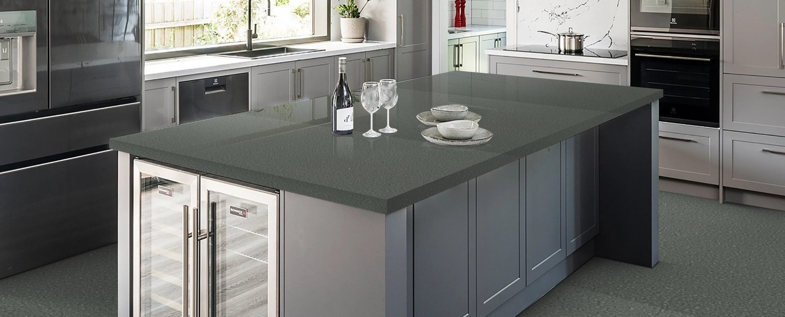 _Render Image Cemento DarkSize_ 3200 X 1600Type_ null Surface_ Counter top Render Image Cemento DarkSize_ 3200 X 1600 Surface_ Floor (By Lara Slab )